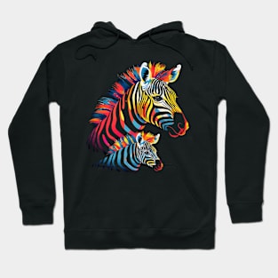 Zebra Fathers Day Hoodie